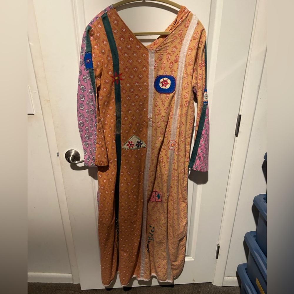 Vintage Patchwork dress kaftan